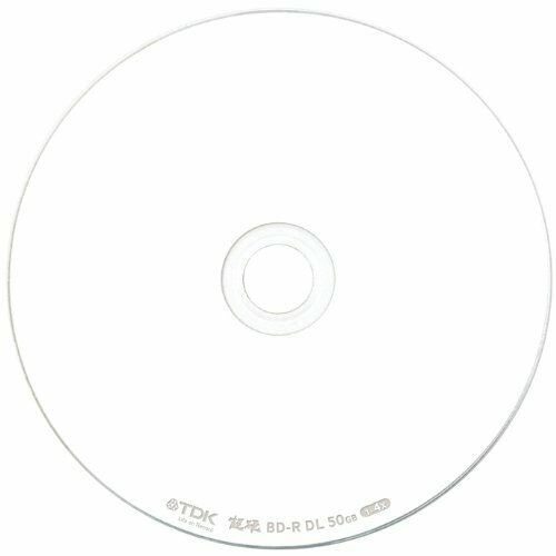 TDK Bluray Disc 20 Spindle 50GB 4X BDR DL 2010 Printable Ver